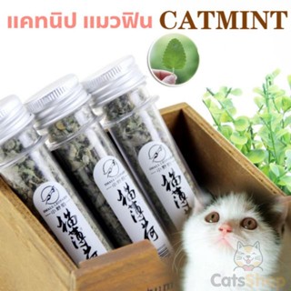 Catnip แคทนิป กัญชาแมว ตำแยแมว แมวฟิน ผงแคทนิป(แบบหลอด)