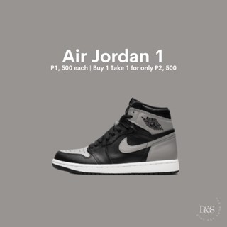 Nike Air Jordan 1 J1 Shadow Grey Mid Cut รองเท้าผ้าใบลําลอง สําหรับผู้ชาย สีเทา เหมาะกับการเล่นบาสเก็ตบอล CZ2Q