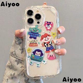 เคสโทรศัพท์มือถือ แบบนิ่ม ลาย Toy Story สําหรับ Apple Iphone xs13 14 11 8p xr 7✅เคสโทรศัพท์มือถือแบบนิ่ม ใส กันกระแทก สําหรับ 12 promax 5PRW