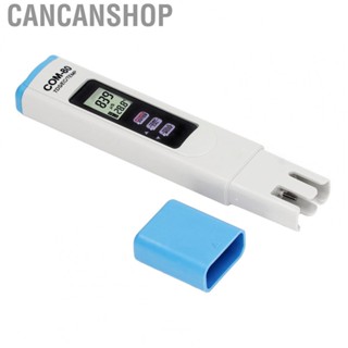 Cancanshop Digital PH Testing Pen  Compact Accurate ABS Housing Automatic Compensation Water Testing Pen  for Sewage Disposal