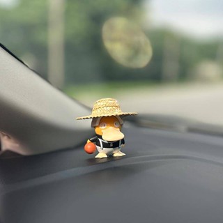 Psyduck Beautiful Car Center Console Window Decoration Cute Cartoon Car Little Yellow Duck Doll Car Interior Ornaments omEC