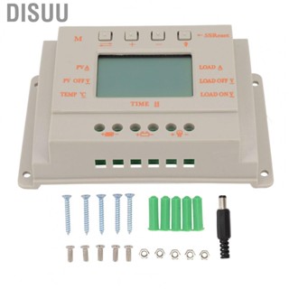 Disuu MPPT Solar Charge Controller  12V 24V 20A Solar Panel Charge Regulator Heat Dissipation  for Outdoor