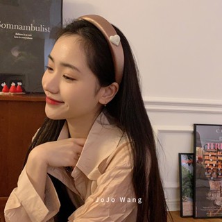 ที่คาดผม ผ้าซาติน คุณภาพดี แวววาว ขายดี ล้างหน้า เรียบง่าย แฟชั่นเกาหลี เครื่องประดับผม สําหรับผู้หญิง 2023