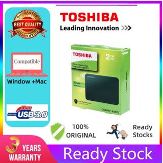 Toshiba Canvio Basic ฮาร์ดดิสก์ภายนอก HD USB 3.0 แบบพกพา