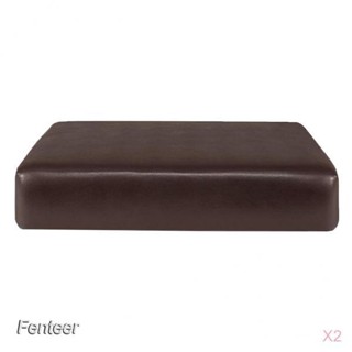 [Fenteer] เบาะรองนั่งโซฟา หนัง PU ซักได้ แบบเปลี่ยน 2 ชิ้น