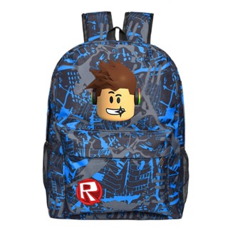 Roblox กระเป๋านักเรียน กระเป๋าเป้สะพายหลัง กระเป๋านักเรียน กระเป๋าสะพายไหล่ กระเป๋าคอมพิวเตอร์ สําหรับผู้ชายและผู้หญิง