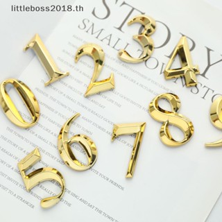 [littleboss] สติกเกอร์ฉลากสีทอง 5 ซม. 1 ชิ้น