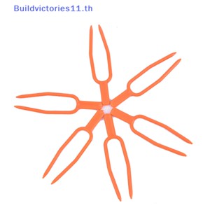 Buildvictories11 คลิปหนีบส้อมสตรอเบอร์รี่ 50 ชิ้น