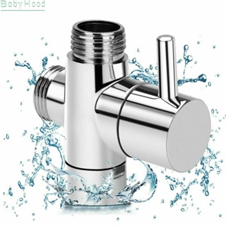 【Big Discounts】Diverter Valve Chrome Converter T-adapter Accessories Hand-held Sprinkler#BBHOOD