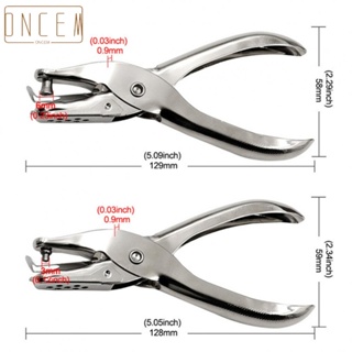 【ONCEMOREAGAIN】Punching Pliers Metal Puncher Scrapbooking Silver Single Hole 130mm 3or6mm