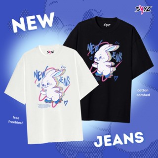 【cotton Tshirts👕】Ready] Kaos NewJeans - Bunny Ttoki Bunnies - New Jeans nj series - sayz - tokki