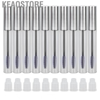 Keaostore 10 Pack Empty  Tube With Eyelash Wand 12ml Premium