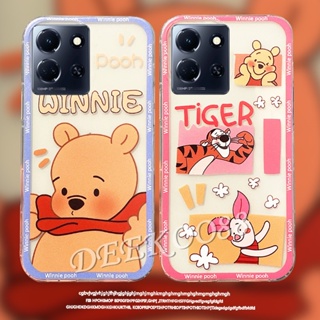 เคสโทรศัพท์มือถือ TPU นิ่ม กันกระแทก ลายการ์ตูนหมีน่ารัก สําหรับ Infinix Note 30 Pro VIP 30i Hot 30 Play 30i NFC FREE FIRE Smart 7 Plus HD 4G Zero 5G 2023