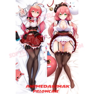 ปลอกหมอน แบบนิ่ม ลายอนิเมะ Sakura Miko Hololive Virtual YouTuber Dakimakura ขนาด 50x160 ซม. สําหรับโซฟา เตียง DK4612