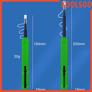 [Koolsoo] เครื่องมือปากกาทําความสะอาดไฟเบอร์ออปติก พร้อมฝาปิดป้องกัน