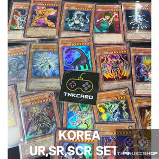 KR [แยกใบ SR UR SCR ULM SET 4]การ์ดยูกิ ภาษาเกาหลี 95%++