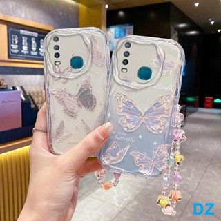 เคส VIVO Y11 Y12 Y15 Y17 Y19 กรณีโทรศัพท์ซิลิโคนน่ารักพร้อมสร้อยข้อมือ TY2