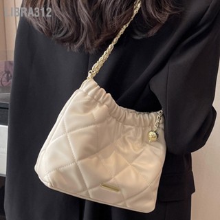 Libra312 กระเป๋าสะพายผ้าสบาย ๆ สายโซ่สแน็ปแม่เหล็กกระเป๋าผ้าสำหรับผู้หญิงเดินทาง