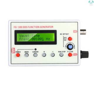 I-1hz-500khz FG-100 โมดูลเครื่องกําเนิดสัญญาณ ความถี่สัญญาณ ECG ทรงสี่เหลี่ยม