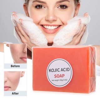  100g kojic acid soap, hand essential oil soap, hand essential oil soap, dredge pores, fade spots, alleviate skin inflammation, and improve sunburn