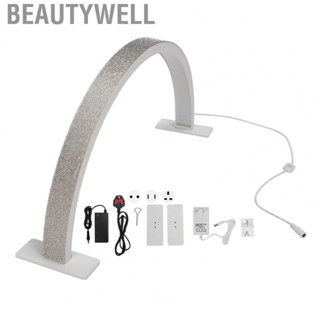 Beautywell Half Moon Desk Lamp  White 100‑240V Energy Saving Eye Protection Half Moon Light 25W  for Beauty Salon