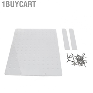 1buycart Pegboard Display Stand  Peg Board Stand Acrylic Clear Craft Show  for Shop