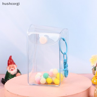 [hushcorgi] กระเป๋า PVC แบบใส ขนาดเล็ก สําหรับใส่จัดเก็บของเด็กทารก