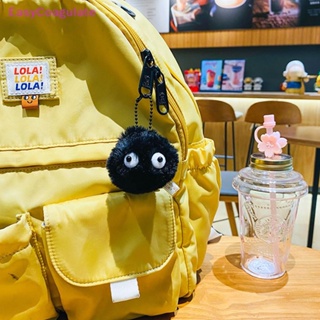 ของเล่นตุ๊กตาฟิกเกอร์ อนิเมะ My Neighbor Totoro SOOT SPRITE PLUSH Ghibli Spirited Away Dust Bunny สีดํา