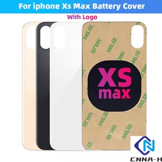 เคสแบตเตอรี่ด้านหลัง พร้อมเทป 3M พร้อมโลโก้ สําหรับ iPhone XSMax