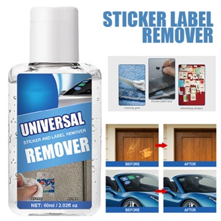 New Universal Sticker and Label Remover 60ml Strong Remover Remove Residue