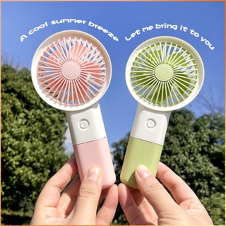 Usb Small Fan Portable USB Recharge Hand-held Electric Fan Three Wind Desktop Air Cooler -FE