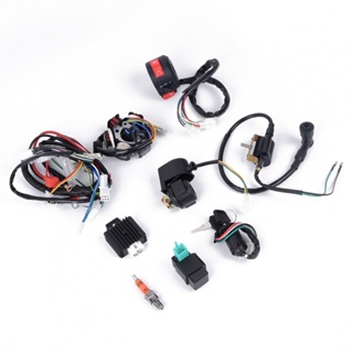 ⚡READYSTOCK⚡Engine kit 50CC-125CC Mini ATV Complete Wiring Harness Stator Ignition