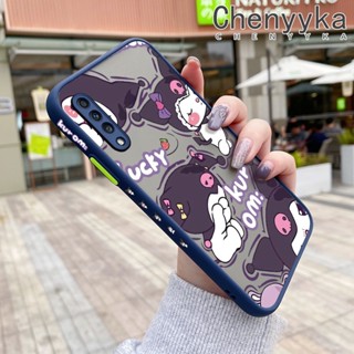 เคสซิลิโคนใส ขอบสี่เหลี่ยม กันกระแทก สําหรับ Samsung galaxy A70 A70s