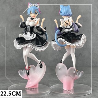 มาใหม่ โมเดลฟิกเกอร์ PVC อนิเมะ Re: Life A Different World From Zero REM Re0 Remu ของเล่น ของสะสม ของขวัญ