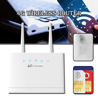 New 4G Wireless Router 300Mbps WiFi Hotspot &amp; SIM Card UNLOCKED Port Forwarding