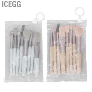 Icegg 8pcs Makeup Brushes Set Premium Cosmetic Professional Eyeshadows Eyebrow