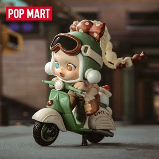 P POPMART POPMART SKULLPANDA Tomorrow Morning Peak Figure Mystery Box ของเล่น ของขวัญ สไตล์ใหม่