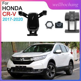 ที่วางโทรศัพท์มือถือ แบบคลิปหนีบช่องแอร์รถยนต์ อุปกรณ์เสริม สําหรับ Honda CRV CR-V 2017 2018 2019 2020 2021