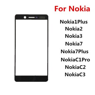 อะไหล่หน้าจอสัมผัส LCD สําหรับ Nokia 1 Plus 2 3 7 C1 Pro C2 C3