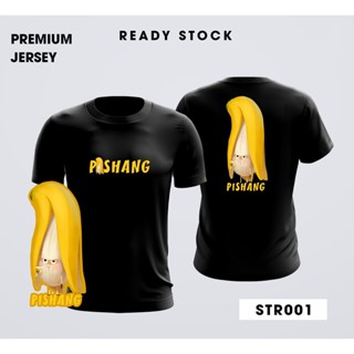 [พร้อมส่ง] เสื้อยืด Baju Pishang pisang สําหรับทุกเพศ