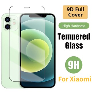 ฟิล์มกระจกนิรภัยสำหรับ for Xiaomi Redmi 10 8 7 8A 9A 7A 6A Note12 7 8 9 Pro Max 10 11 Pro Mi 10T 11T Pro ฟิล์มนิรภัย HD