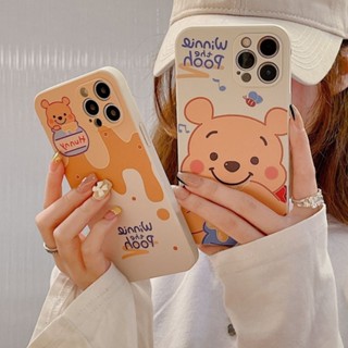 เคสโทรศัพท์มือถือ ซิลิโคนนุ่ม ลายหมีน่ารัก สําหรับ Samsung A10S M01S A53-5G A73-5G A03S A32-5G A20S A50S A52 A72