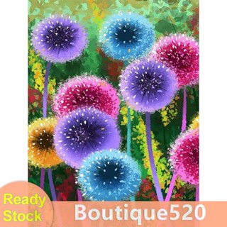 # # ชุดภาพวาดปักเพชร ทรงกลม ลายดอกแดนดิไลออน DIY สําหรับตกแต่งบ้าน [boutique520.th]