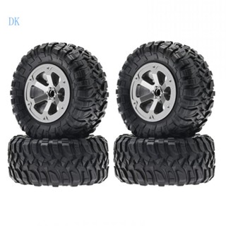 Dk ชุดอะไหล่ขอบล้อยาง สําหรับรถบังคับ WPL C14 C24 MN D90 99S RC 4WD Off-road 4 ชิ้น