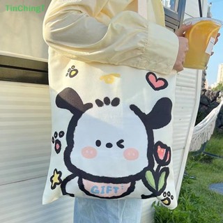 [TinChingT] Sanrio Pochacco กระเป๋าถือ กระเป๋าสะพายไหล่ สําหรับเด็กผู้หญิง [ใหม่]