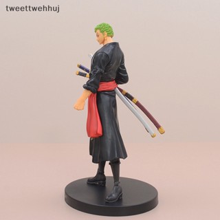 Tw โมเดลฟิกเกอร์ PVC อนิเมะ Banpresto Roronoa One Piece The Grandline Series ของเล่นสําหรับเด็ก 1 ชิ้น