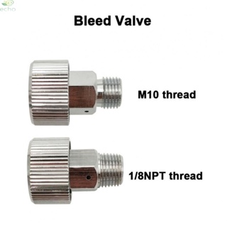 วาล์วสกรูท่อไอเสีย 1/8 NPT/M10 สําหรับเพนท์บอล PCP