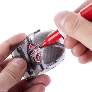 Golf Ball Line Marker Easter Egg Drawing Tool ปากกาแห้งเร็วกันน้ํา
