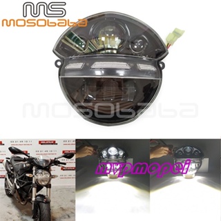 ลดราคา!ไฟหน้ารถจักรยานยนต์ LED อุปกรณ์เสริม สําหรับ Ducati Monster 695 795 1100