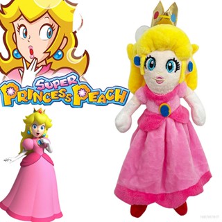 ตุ๊กตายัดนุ่น ยัดนุ่น ซูเปอร์มาริโอ้ Bros Princess Peach เหมาะกับของขวัญ ของเล่นสําหรับเด็ก